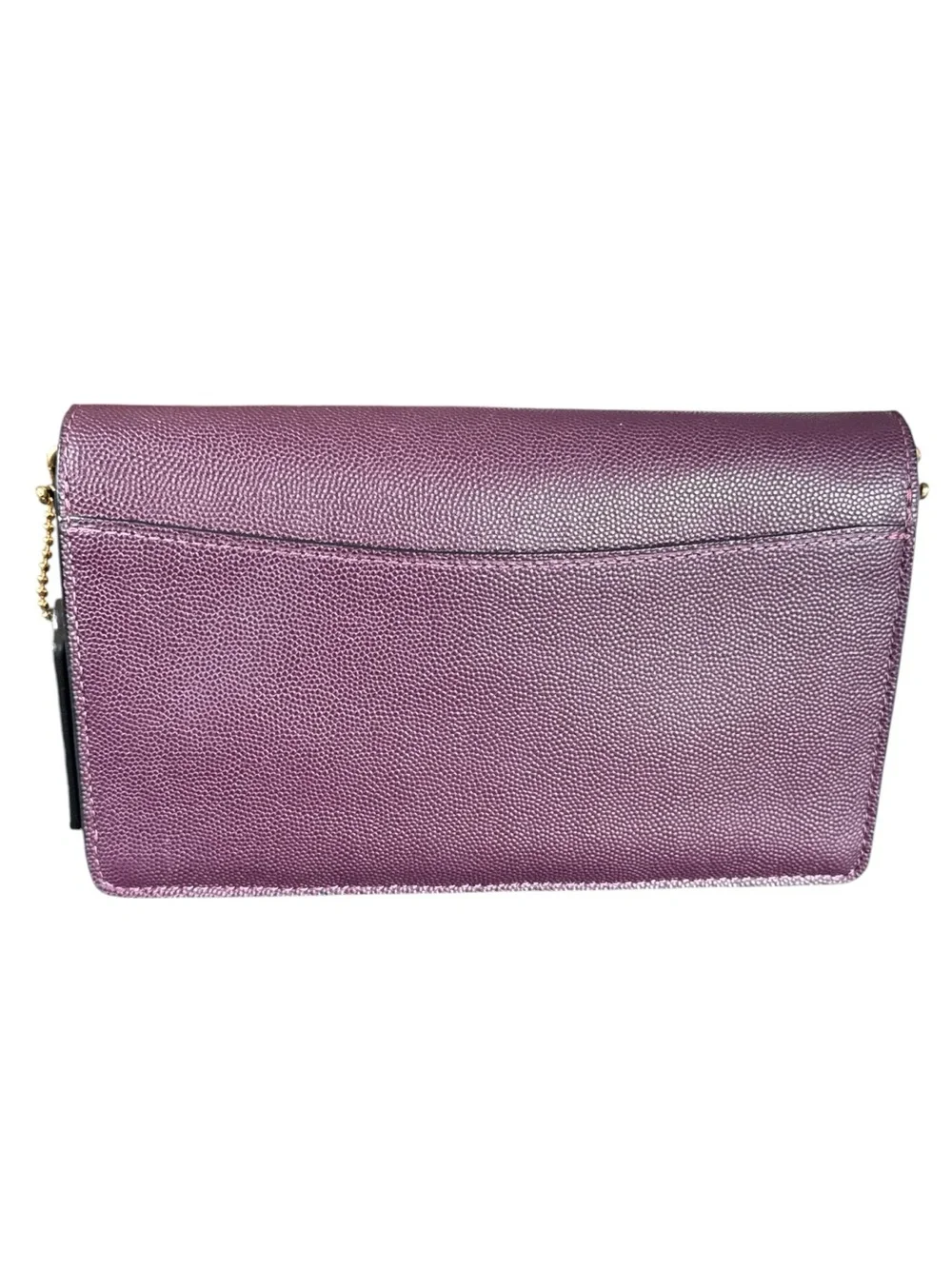 COACH Callie Foldover Chain Clutch/Crossbody/Wallet
